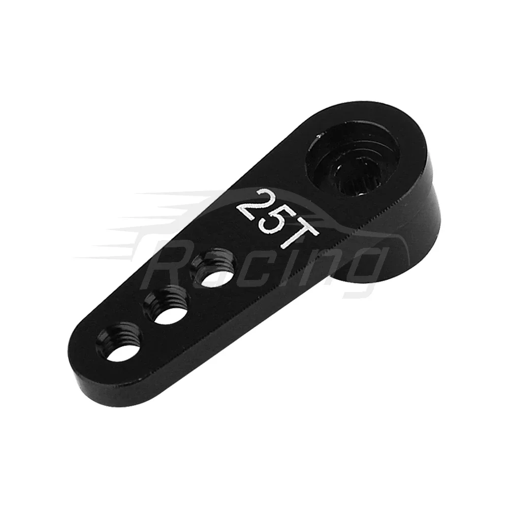 1pc  Adjustable 3-Hole 25T Aluminum Alloy Steering Servo Horn Arm Replacement for RC 1:8 1:10 Car / Boat Accessories