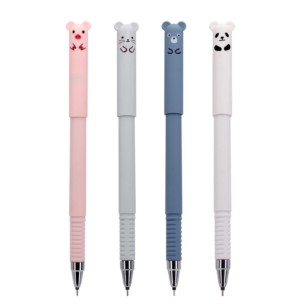 12pcs Animal Panda Erasable Gel Pen Set Image 1