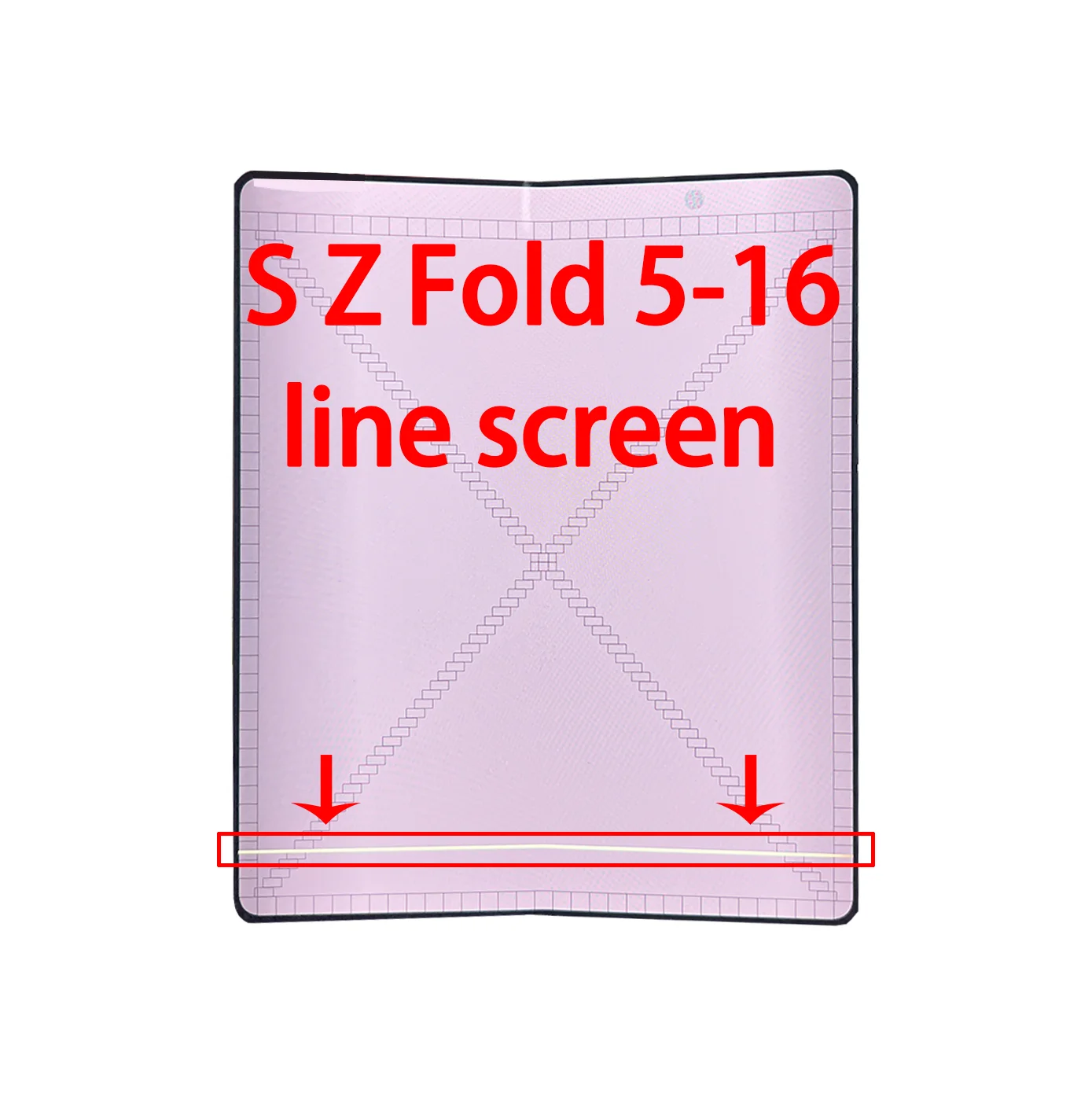 AMOLED Has Defect LCD For Samsung Galaxy Z Fold5 F946B/DS Display Screen Display Touch Screen With Frame Digitizer Assembly
