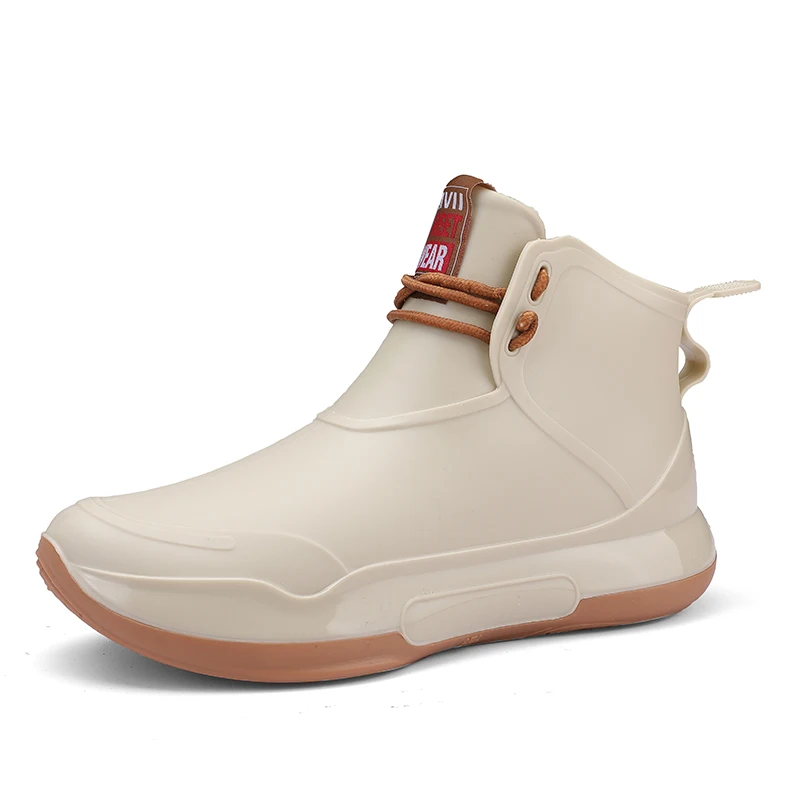 

Waterproof rain boots for men and women, high-quality rain boots for outdoor men, designer casual chef shoes