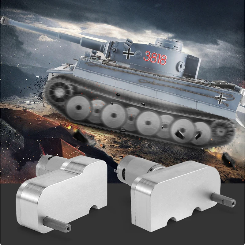 Henglong Cnc-C Metal Chassis Tank Remote-Controlled Electric Tank  T90 Tiger Tank M1a2  T72 3889-1 Leopard 2a6  3818 RC Car