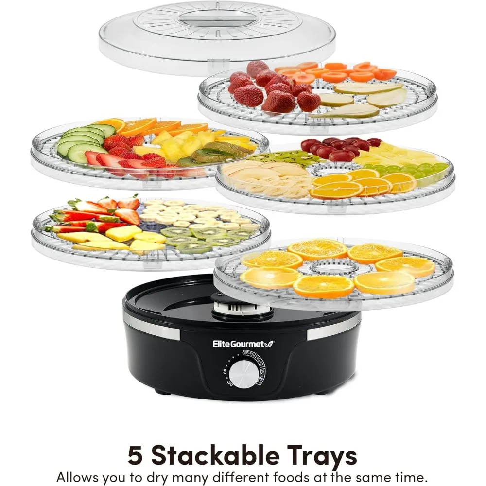 EFD319 Food Dehydrator, 5 BPA-Free 11.4