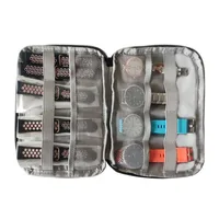 Boîte Portable étanche support de montre organisateur de rangement pour hommes femmes boîtes de montre intelligente pour Apple bracelet de montre boîte de rangement montres 3
