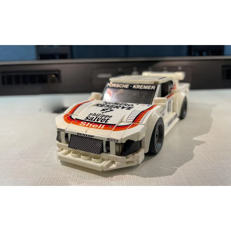 MOC-185810 Klassisches ikonisches Sportwagen-Rennbausteinmodell 320 Teile MOC Creative Boy Kindergeburtstagsspielzeug Geschenk