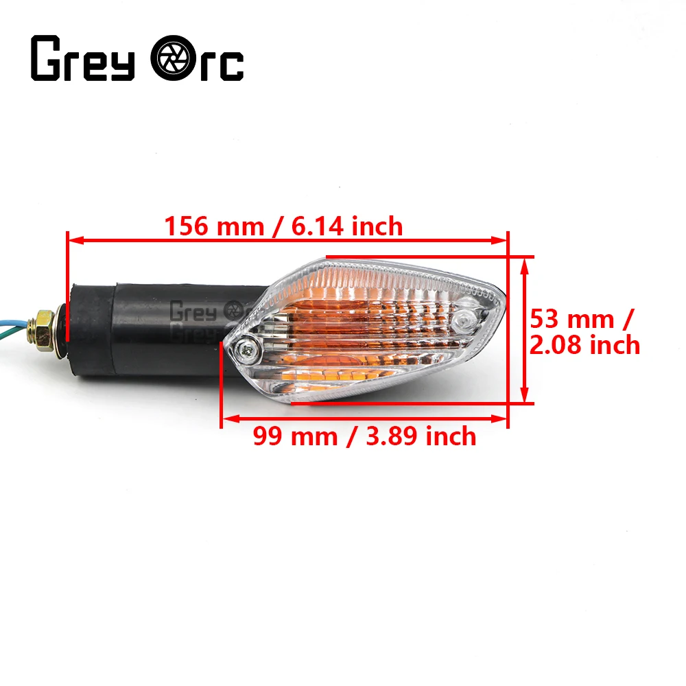 

Turn Signal Indicator Light For HONDA CBR 250R 2011-2015 CBR300R CB300F 2014-2029 CBF 125/250 Stunner Blinker Lamp Motorcycle