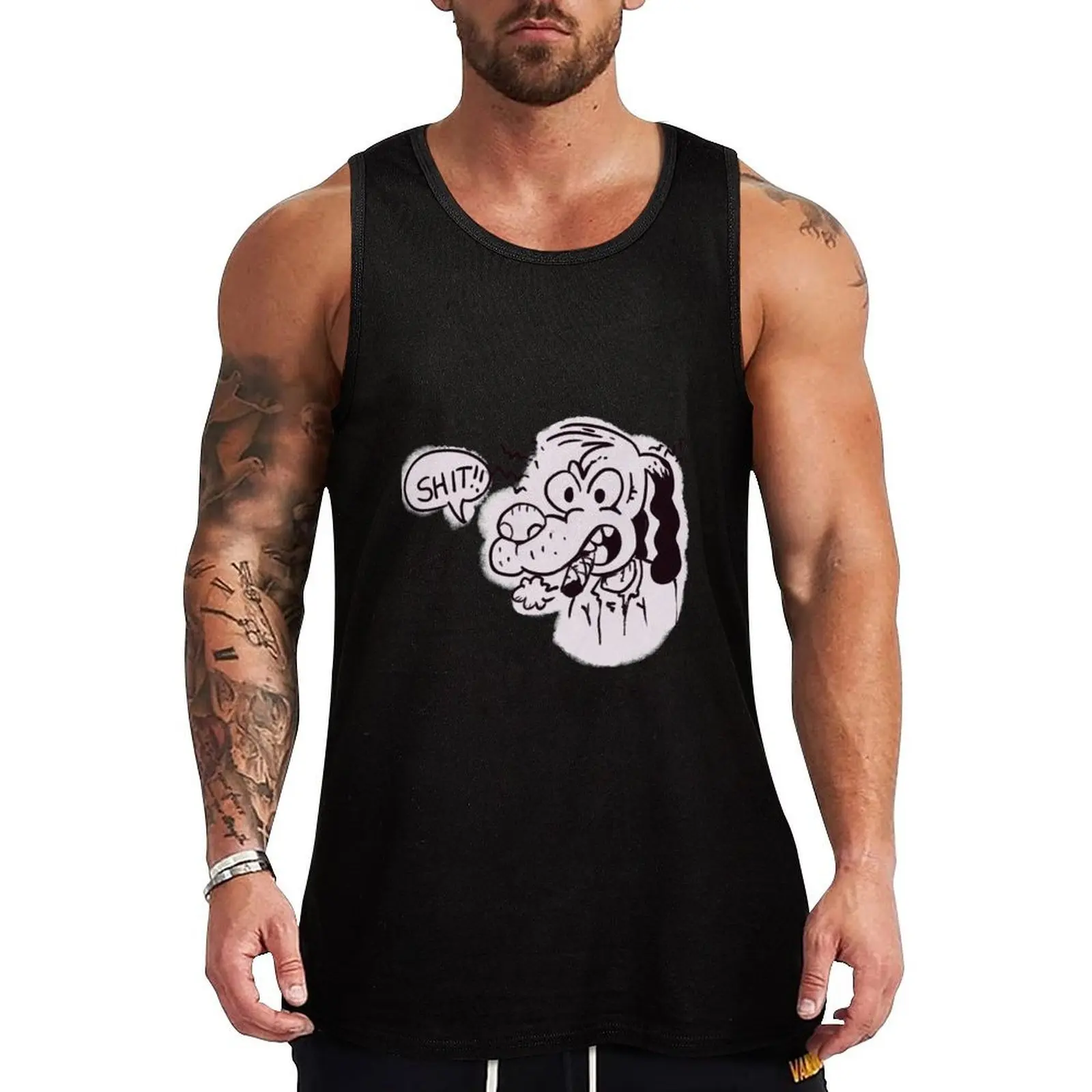 

Roscoe the Dog Tank Top No Wrinkle Tank Top Casual Daily Sleeveless Wear