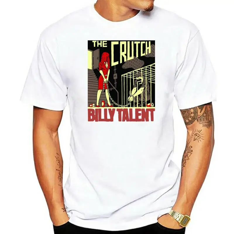 Official Billy Talent The Crutch T-shirt Dead Silence 666 Album Hits Band Watoos