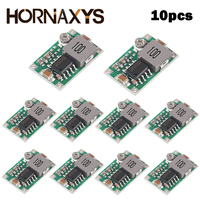 10pcs Mini360 RC Airplane Module Mini 360 DC Buck Converter Step Down Module 4.75V-23V to 1V-17V LM2596 2A Step-Down Board