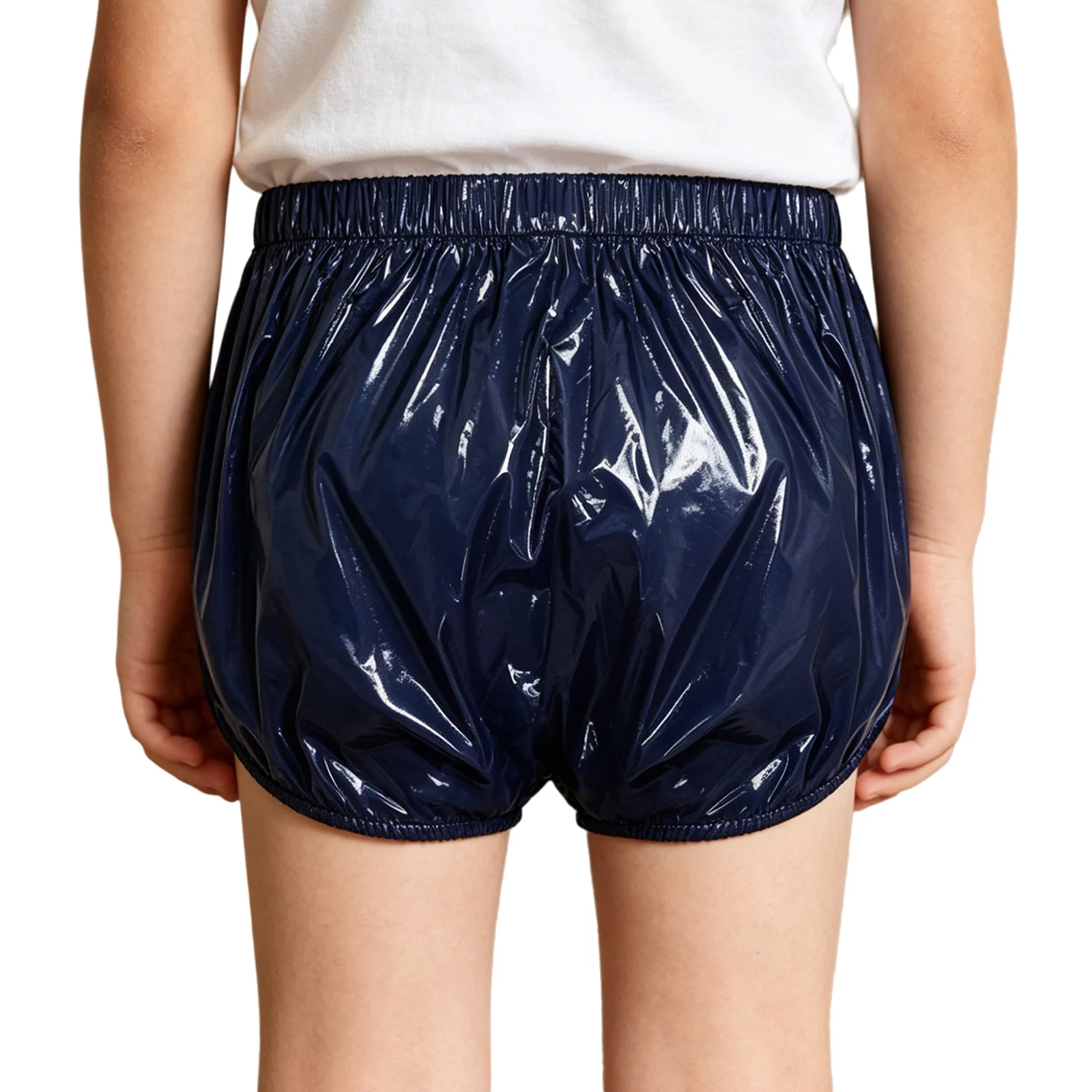 Kids Waterproof Shorts Special Needs Adaptive Clothing Easy-to Wear Tear-away Reusable Leak-proof Diaper Cover Swim Trunks