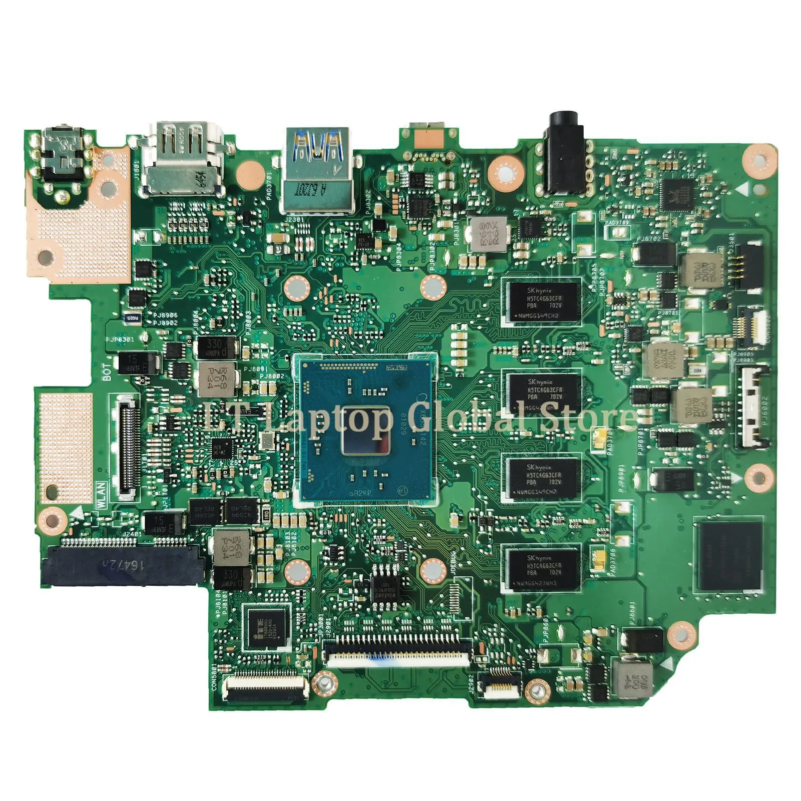 E403SA MAINboard For ASUS E403S Laptop Motherboard N3710/N3700 SSD-64G/128G 4GB/RAM TEST OK