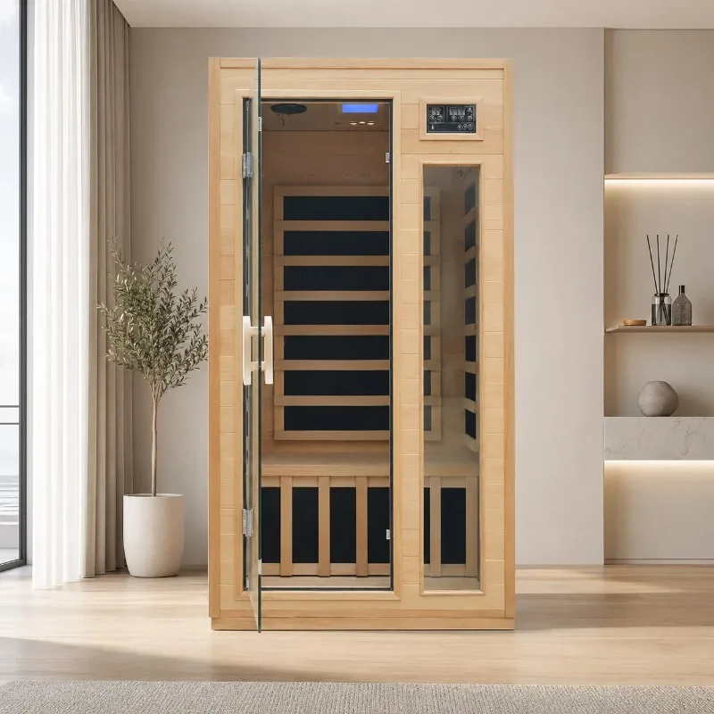 

Far Infrared Sauna Cabin for Home Use Spectrum Room Red Light Therapy Chamber