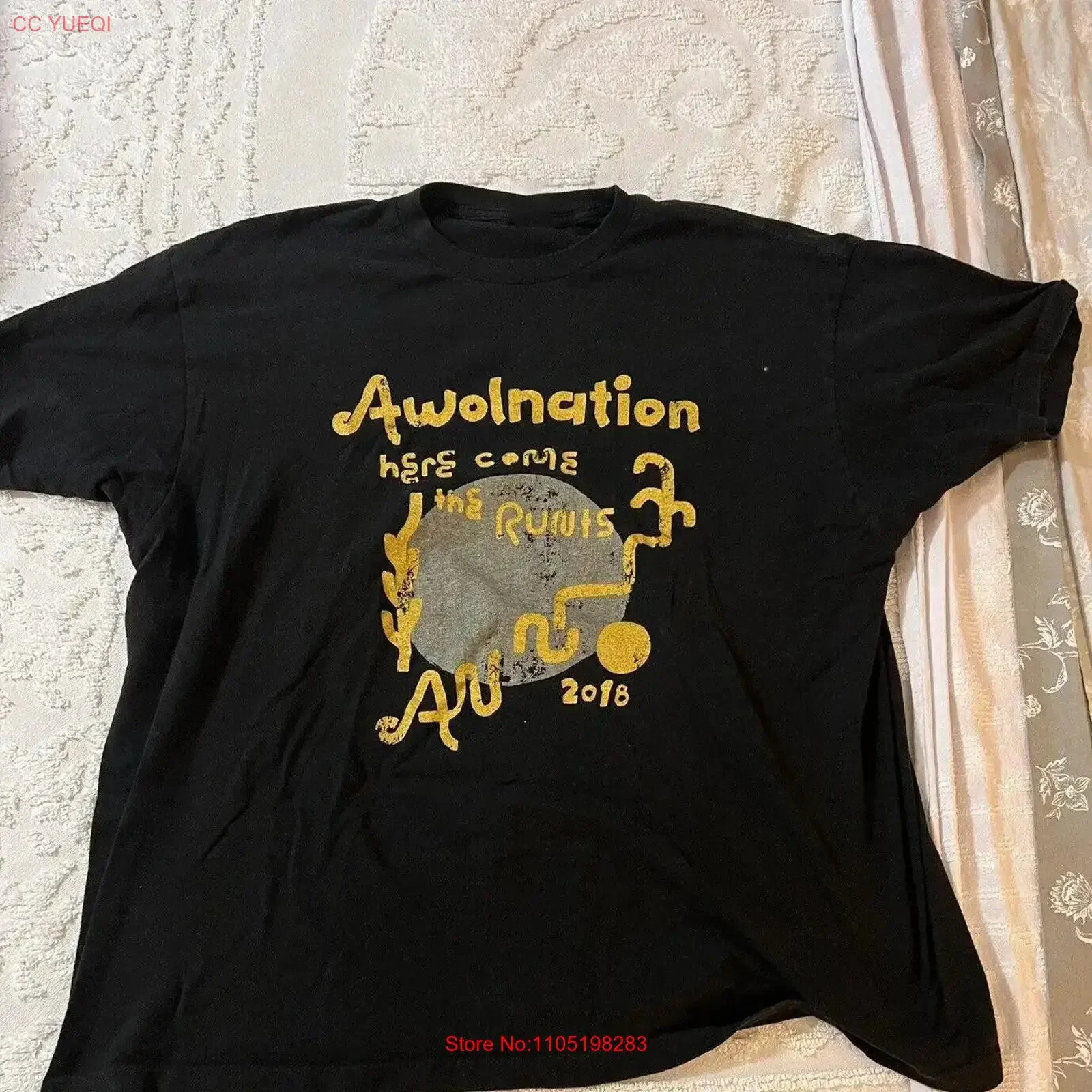 

Tour Awolnation Here Come the Runts T Shirt Cotton All Size UU485 vintage Washed Slightly Stylish Versatile fashion Soft