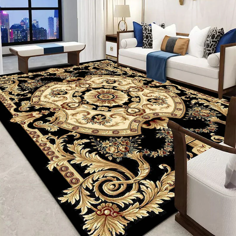 سجادة اسكندنافية مانعة للإنزلاق لغرفة المعيشة ، سجادة كبيرة الحجم ، سجادة صالة ، طاولة قهوة ، حصائر أرضية لغرفة المعيشة ، ديكور غرفة النوم ، فاخرة خفيفة