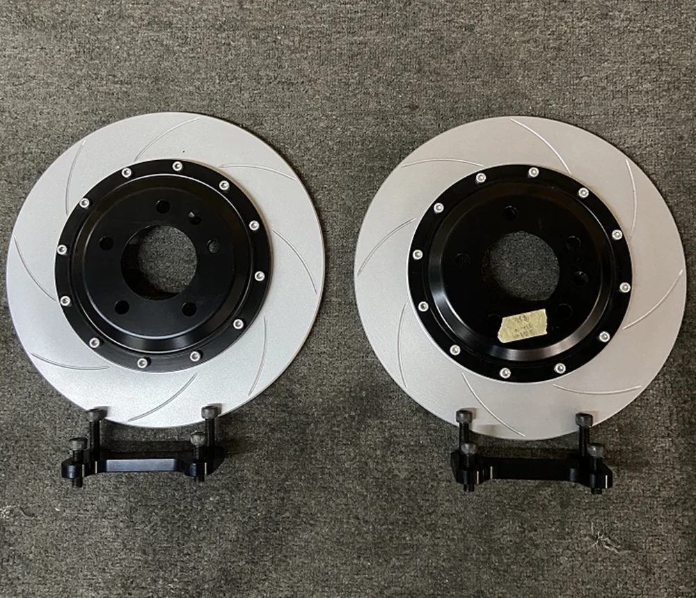 High Performance Carbon Ceramic Brake Disc 380*34mm Brake Caliper Durable Center Bell For Audi S4