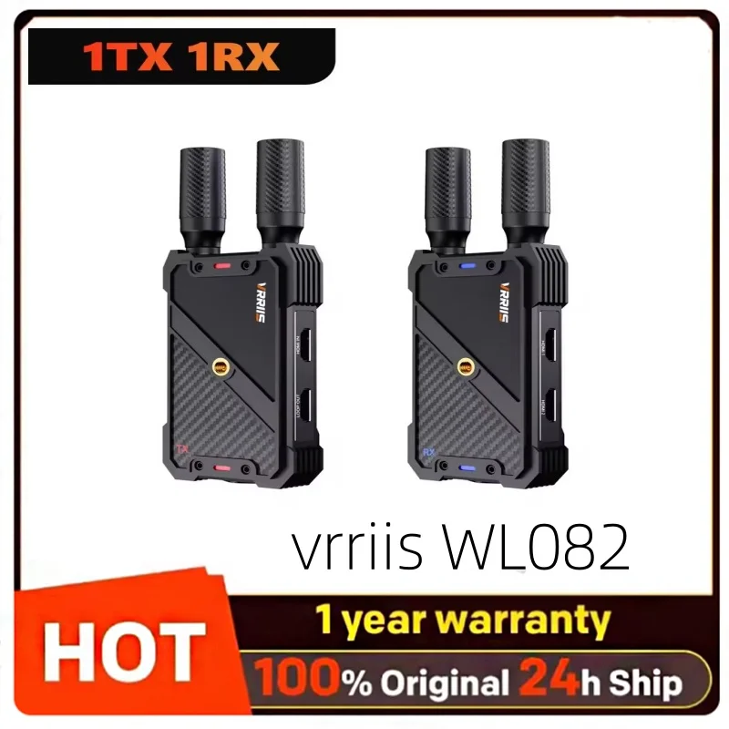 WL082 400m Wireless HDMI KVM Extender Video Transmitter and Receiver Kit Support Mouse Keyboard PC Camera Live Streaming To TV