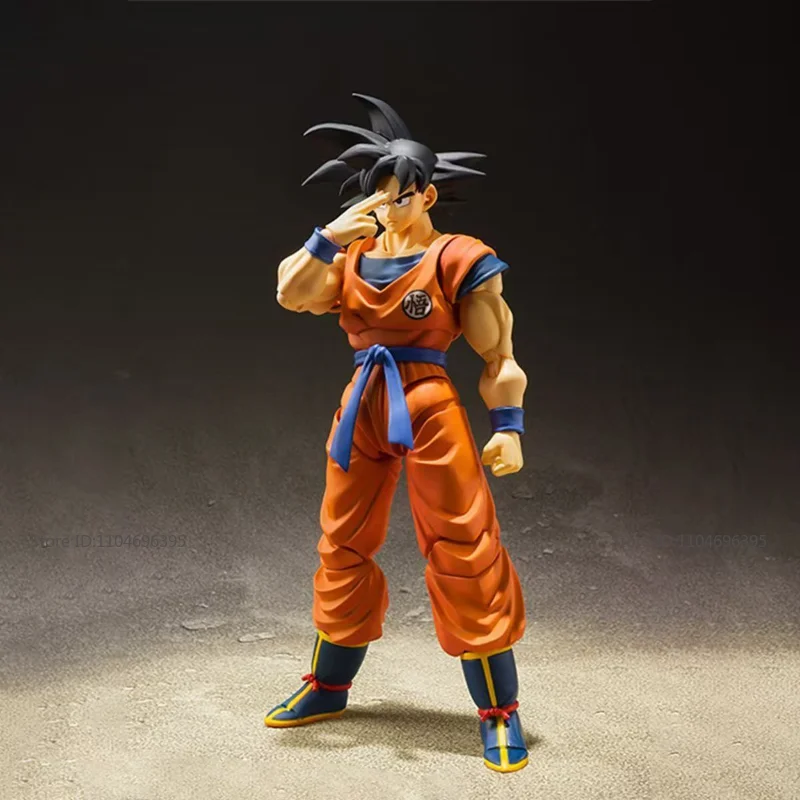 Nuovo di zecca in Magazzino BANDAI Modello Giocattolo Dragon Ball Saiyan 2.0 Son Goku Kakarot Cartoon Figure Action Figures Regali di Festa Popolari