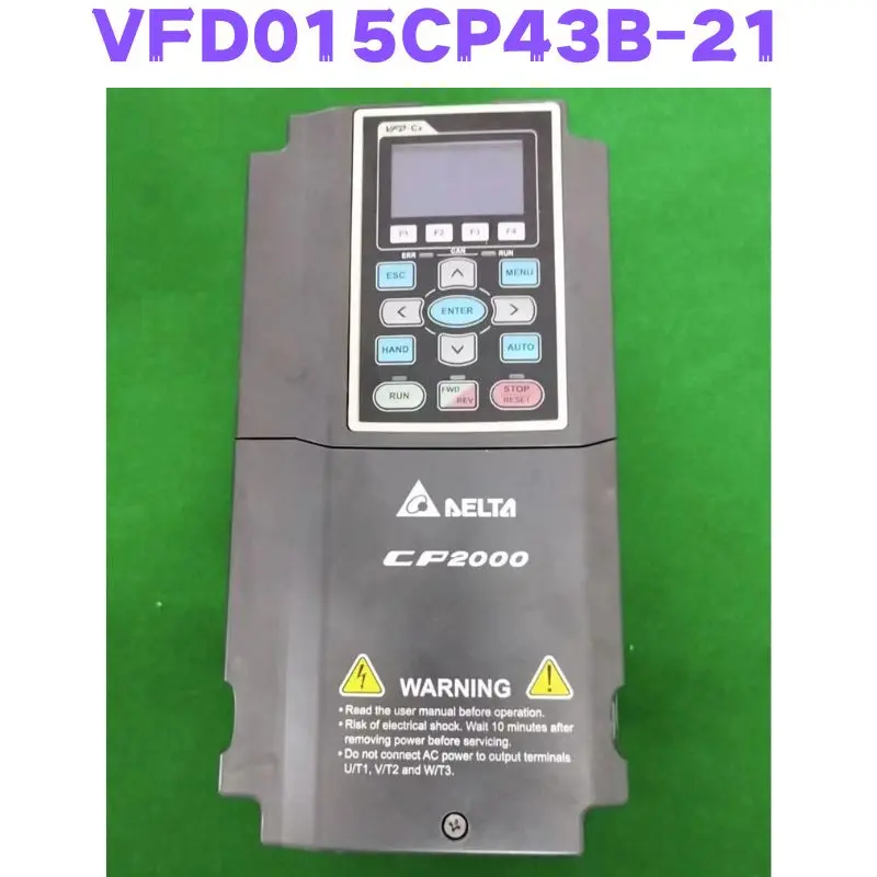 

Second-hand VFD015CP43B-21 Inverter Tested OK