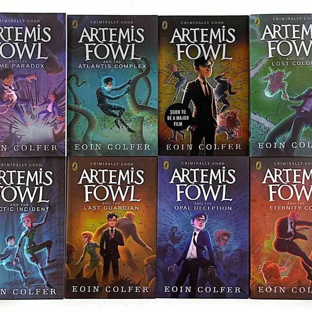 Artemis Fowl 8 Book English Version Artemis Fowl 8 Book Science Fiction Adventure Novel