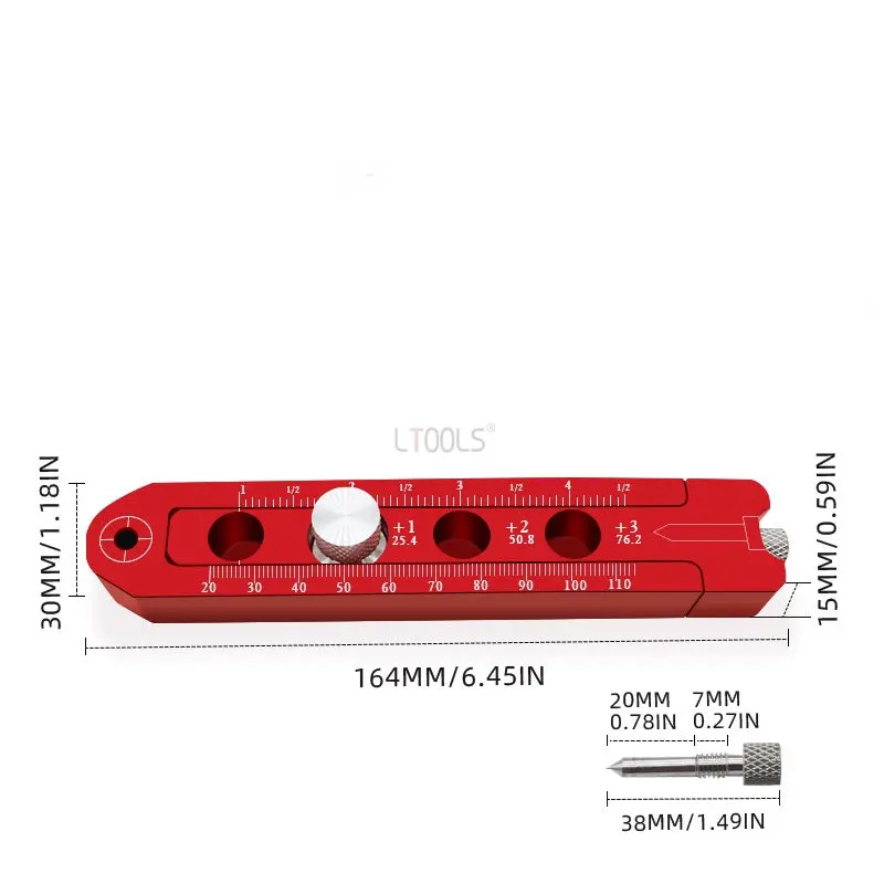 Woodworking Drawing Compass Circular Drawing Tool Adjustable Measurement Tool Woodworking Scribe Gauges Industrial Drawing