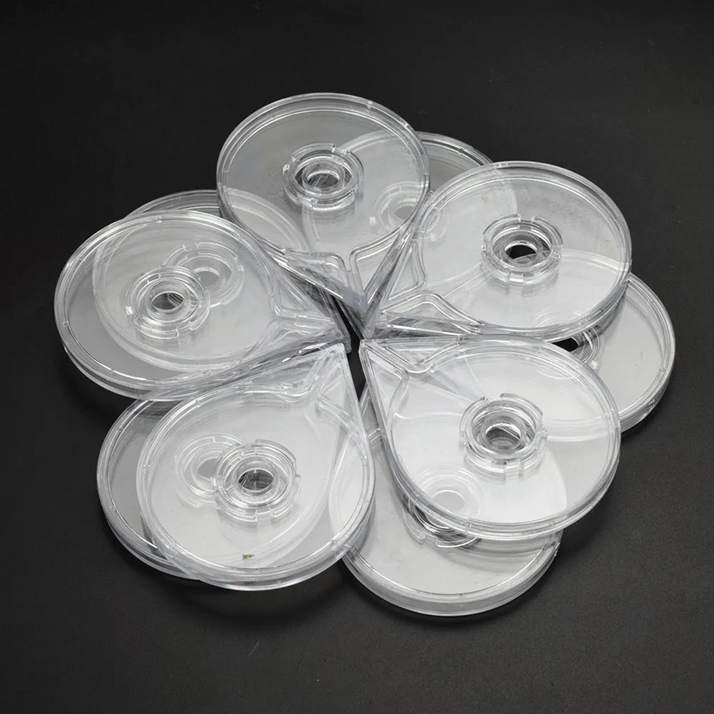 

Набор из 10 коробочек для маникюрных принадлежностей: золотые и серебряные контейнеры для хранения лент для дизайна ногтей, портативный инструмент для домашнего использования