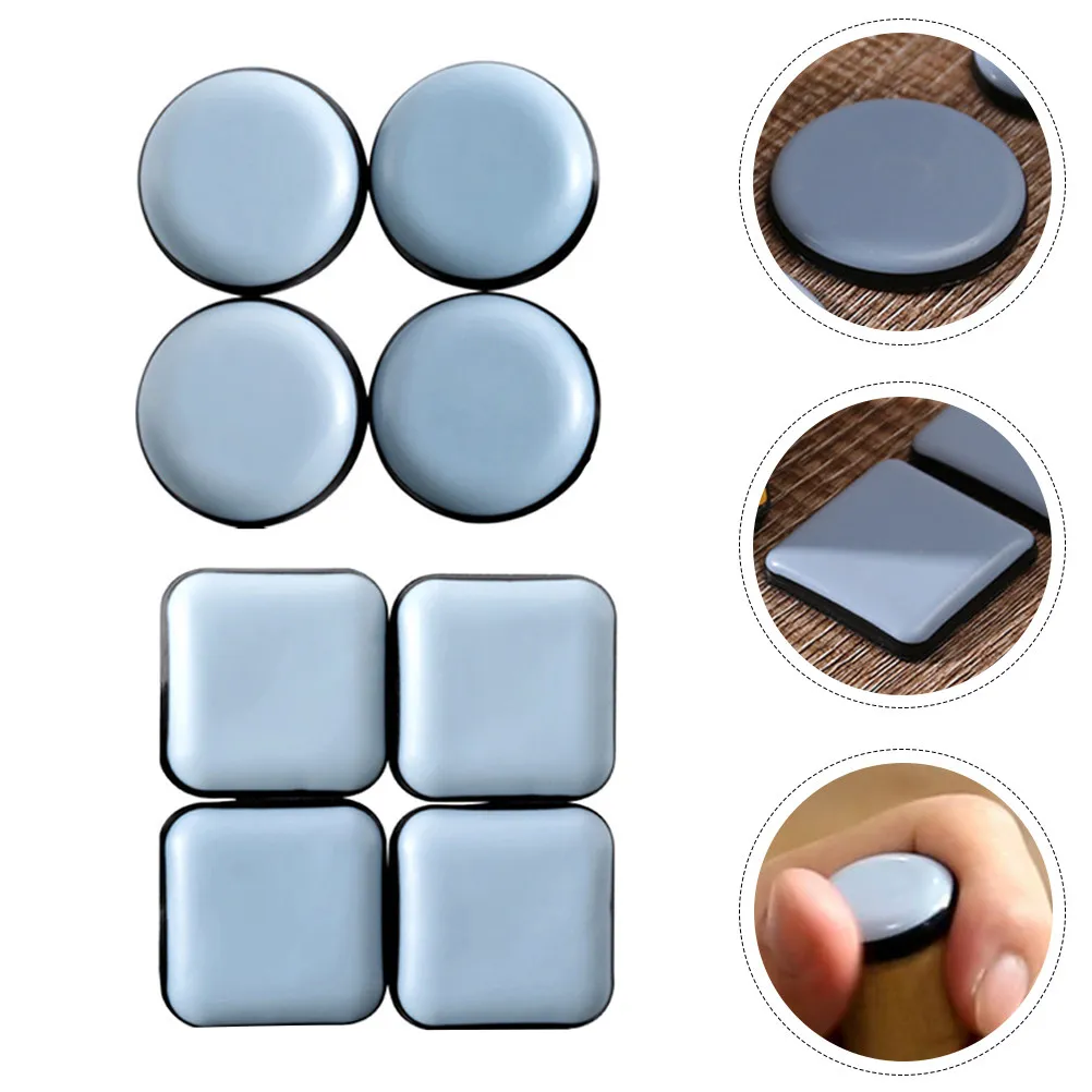 

8Pcs Self-Adhesive Furniture Feet Mats Durable Anti-Abrasion Pads Protective Sliders for Chair Table Furniture Mat