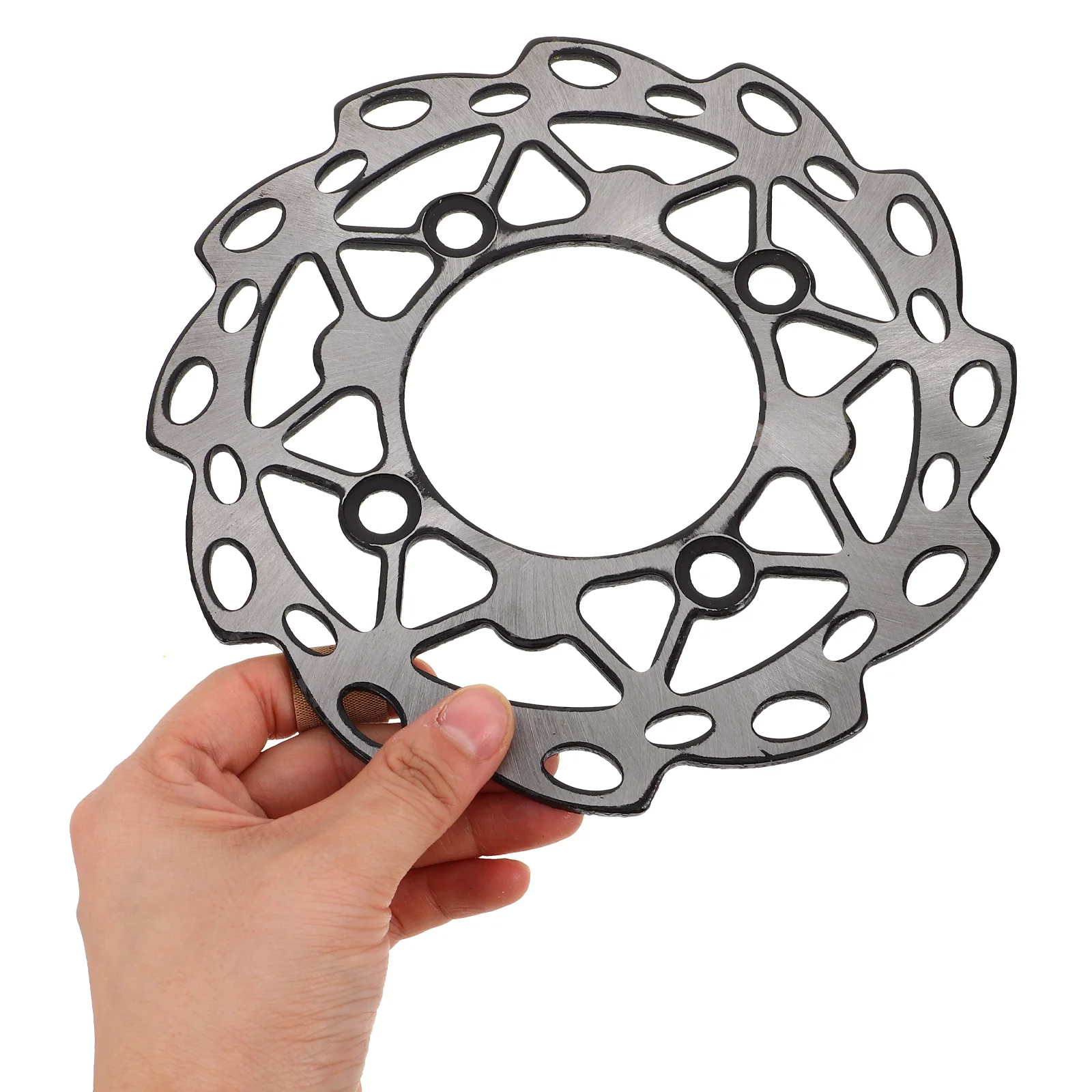 

Motorcycle Brake Disc 190MM Rear Rotor Dirt Bike Silver Replacement Parts Enhanced Braking Durable Construction Safety