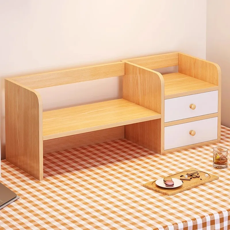 

Bookshelf Desktop Shelf Bedroom Desk Small Raising Rack Student Cosmetics Dormitory Storage Multi-layer Rack