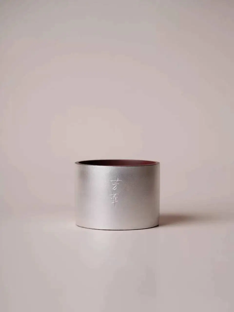 A [Fanghua] Purple Clay Tea Tray With Silver Inlay Craftsmanship, Dry Brewing Tray, Teapot Stand