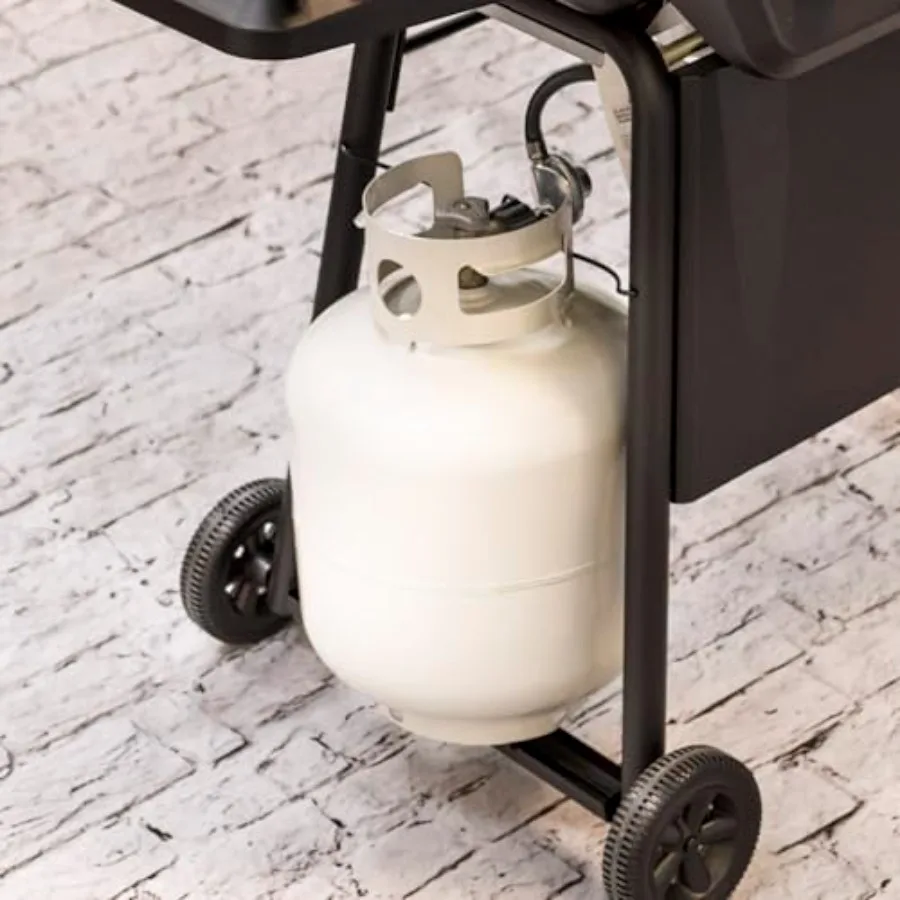 سلسلة كلاسيكية حرارية 3 شعلات مع شواية جانبية من غاز البروبان والفولاذ المقاوم للصدأ 463773817P2 #5