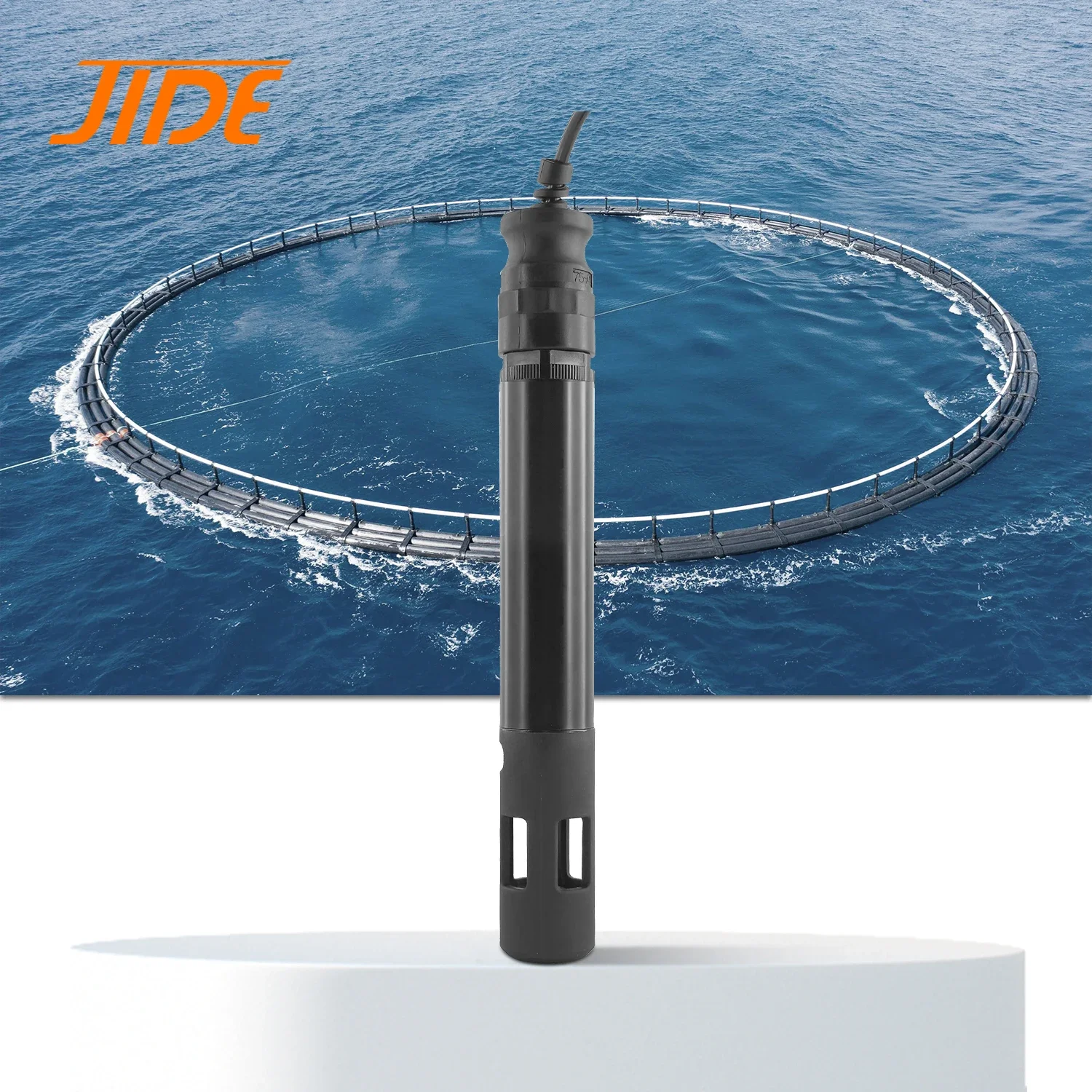Long Lifespan Economy RS485 ABS Corrosion Resistant  DO Sensor Online Optical Dissolved Oxygen Sensor for Fish Farming Fishpond
