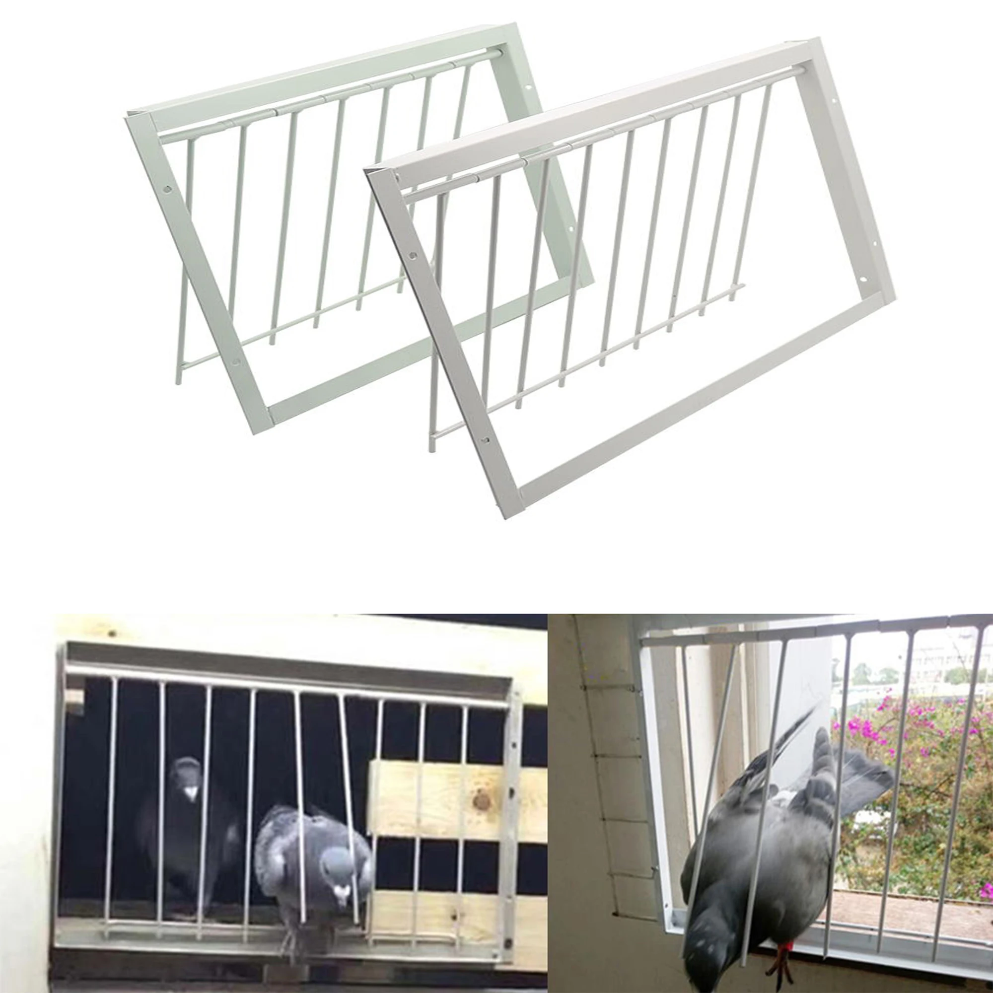 New Bird Cage And Amp Nests Door Metal Wire Bars Frame Entrance Trapping Doors Loft Animal Birds Supplies Catching Bar Removable