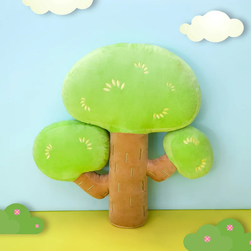 Simulation Big Tree Plush Toy Cushion Creative Strange Shape Pillow High Quality Toy Children Girls Gift Kids Photography Props