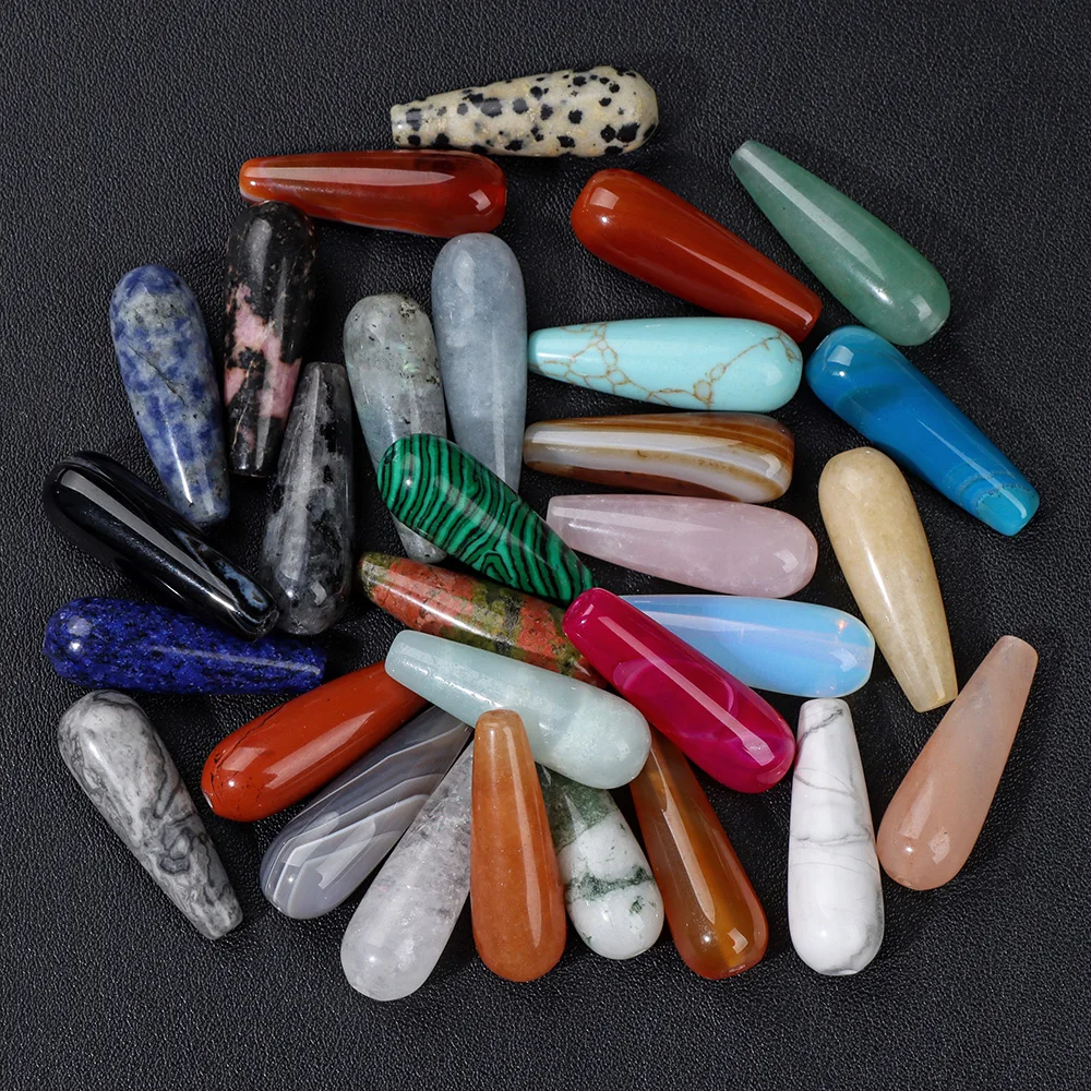 10x30mm Water Drop Shape Stone - Jewelry Making Store 评论和价格