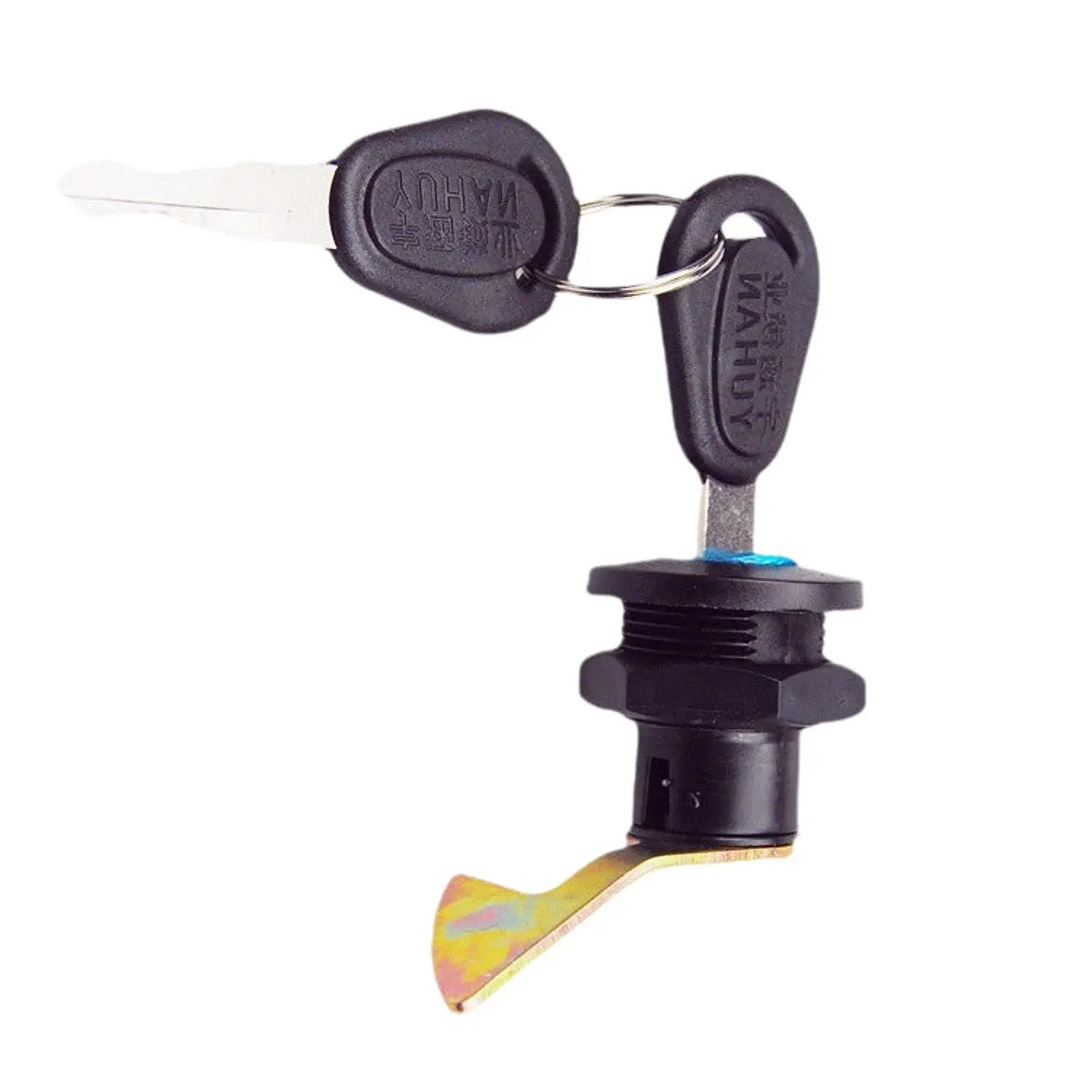 Tail Box Lock Storage Trunk Lock Fittings Replacement 2 Keys Universal Luggage Box Lock for Electric Bicycle Accessories