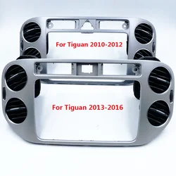 CAPQX For VW Tiguan 2010-2016 Car Instrument Panel Air Conditioner Vent Grille Vehicle Interior Air Outlet Vent Frame Grille