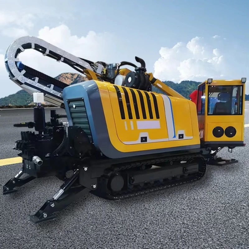 20-45T Directionele Boormachine Dieselmotor Modder Recycling Systeem voor Mijnbouw Saaiwerktuigen Sleufloze Boorinstallatie