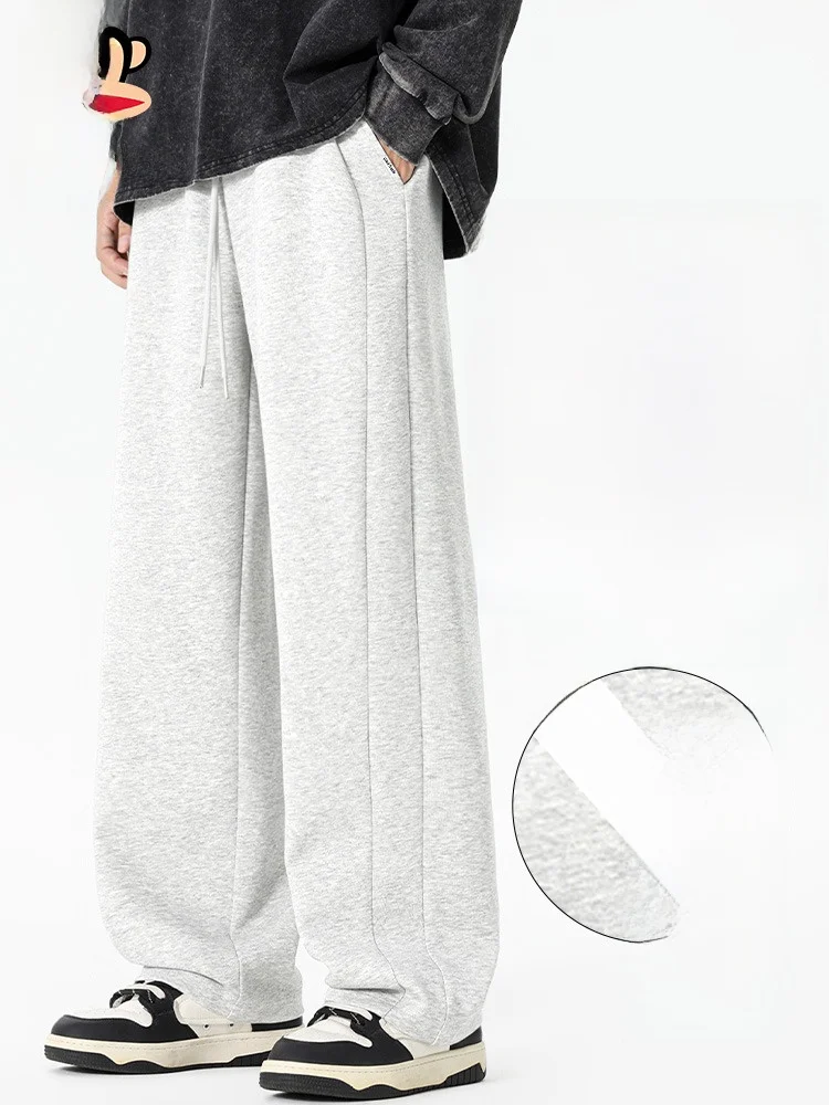 

Мужские прямые брюки на флисовой подкладке, повседневные, в американском стиле, осенне-зимние, утепленные, длинные.