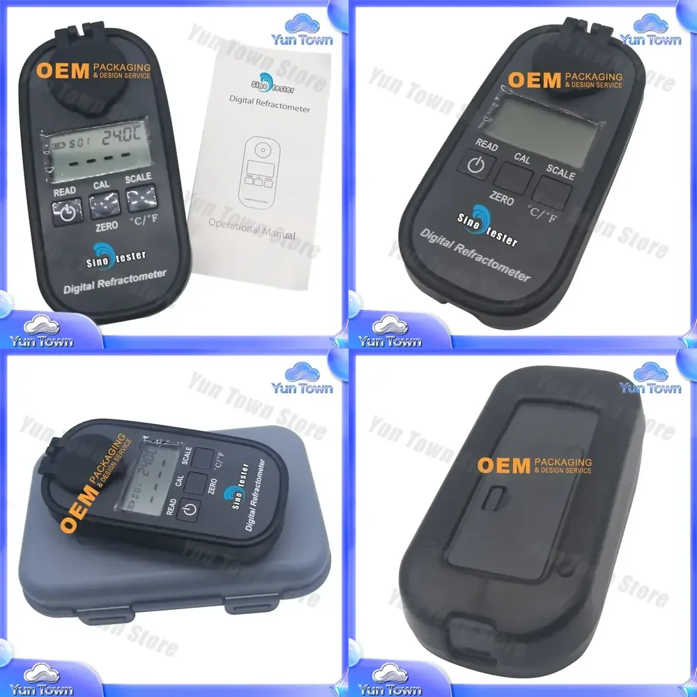 Handheld Alcohol Refractometer Tester for 0-80% Alcohol Measurement