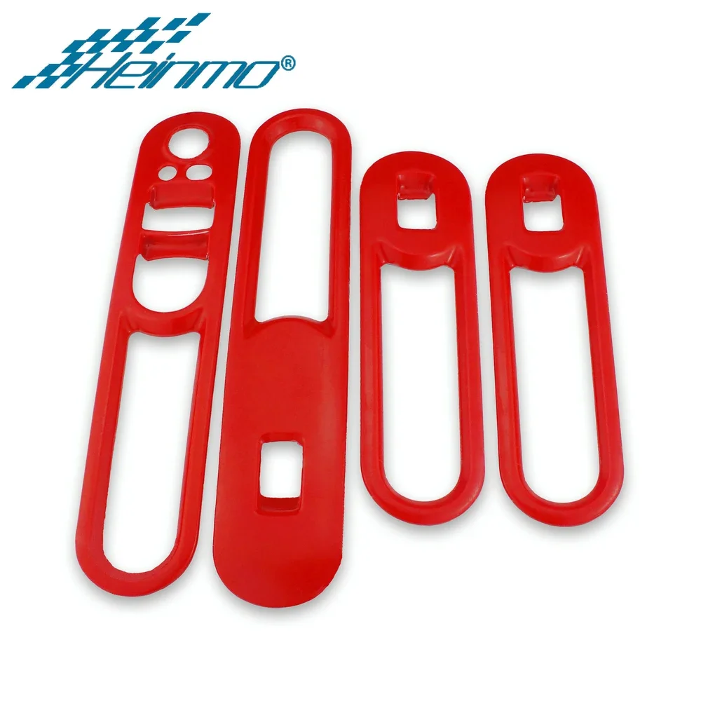 4PCS Car Window Switch Panel Cover Lift Frame Cover For MINI Clubman F54 F 54 2016-2023 2024 Products ABS Plastic Accessories