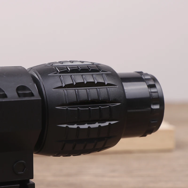 نطاق المكبر البصر القابل للطي مشاهد المدمجة مع غطاء الوجه يصلح ل 20 مللي متر 21 مللي متر السكك الحديدية جبل اللعب تلسكوب الملحقات #4