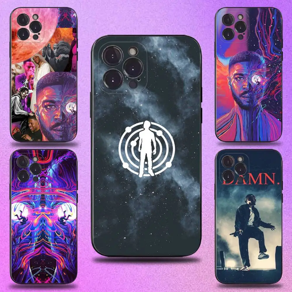 

Kid Cudi INSANO Phone Case For iPhone 16,15,14,13,12,11 Plus,Pro Max,XS,X,XR,SE,Mini,8,7,Soft Silicone Black Cover