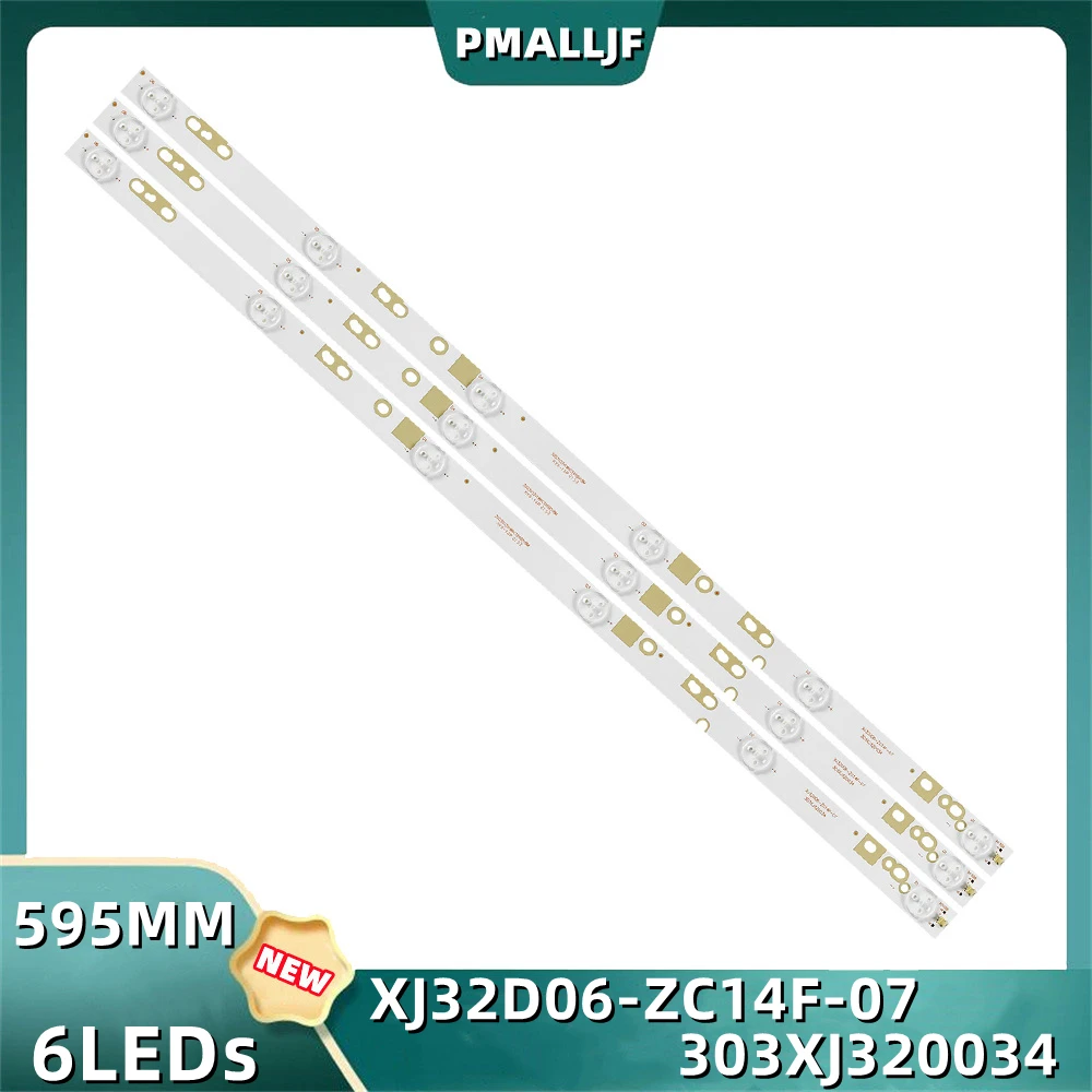 

3Pcs/Set LED Strip LED32C8 303XJ320034 XJ32D06-ZC14F-07 CRH-K323535T03064CA-Rev1.1 XJ320M06 HS320M02 32H510 SHYS32D06-ZC14F-01