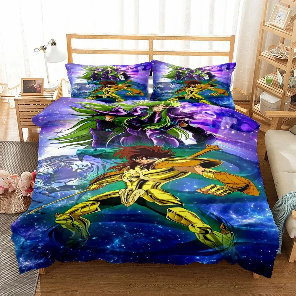 2024 Shiryu Dragon Duvet Cover Set King Queen Double Full Twin Single Size Bed Linen Set