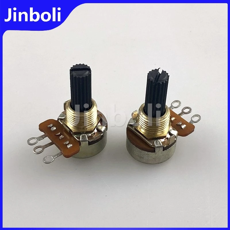 1PCS SN-10621 16 Type B500Ω 3Pins Single Potentiometer Threading Hole Pin Flower Shaft Length 20mm