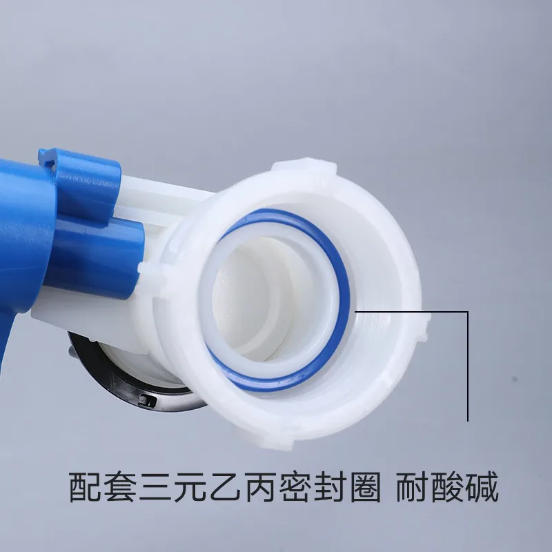 IBC Tank Discharge Ball Valve DN50 Acid Alkali Resistant Plastic Container Outlet Fitting