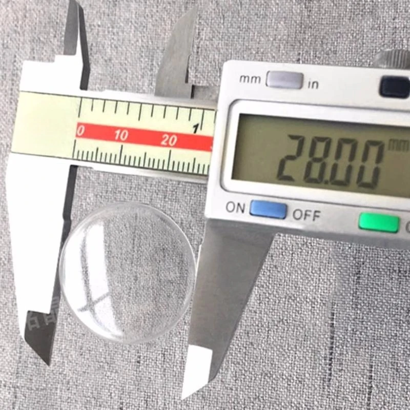 

Минеральное стекло для часов в форме крышки 25–34,5 мм, куполообразный кристалл для ремонта часов YZC646