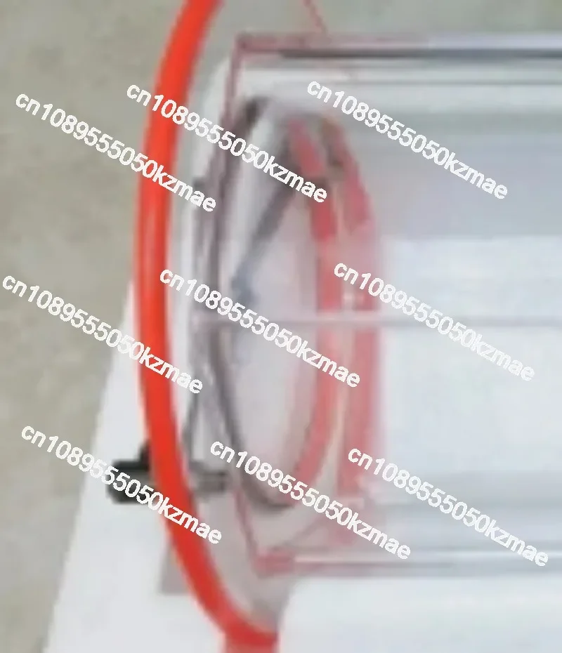 Seau rotatif pour polisseuse à tambour KT-1320, baril de remplacement transparent de 8 L pour polisseuse de bijoux