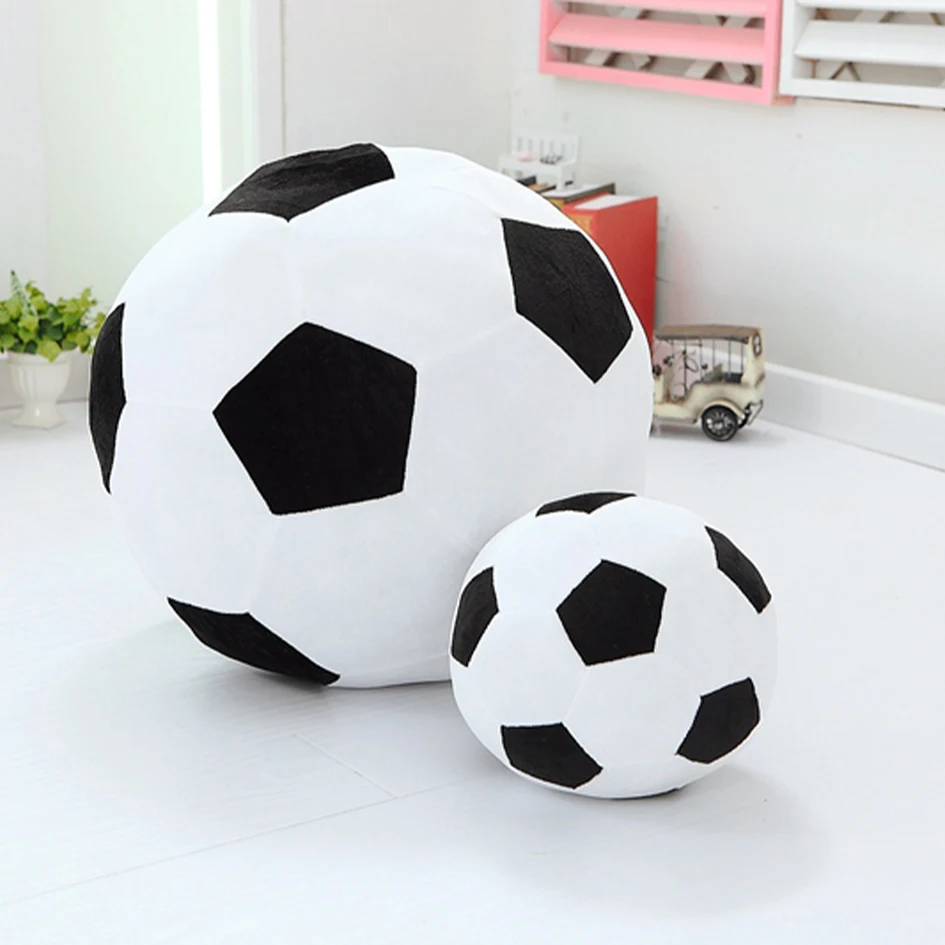 

20-35cm Simulation Stuffed Soccer Plush Toy Hot Sale of the Simulated Football Plush Toy Doll Ball for Children Presents Gift