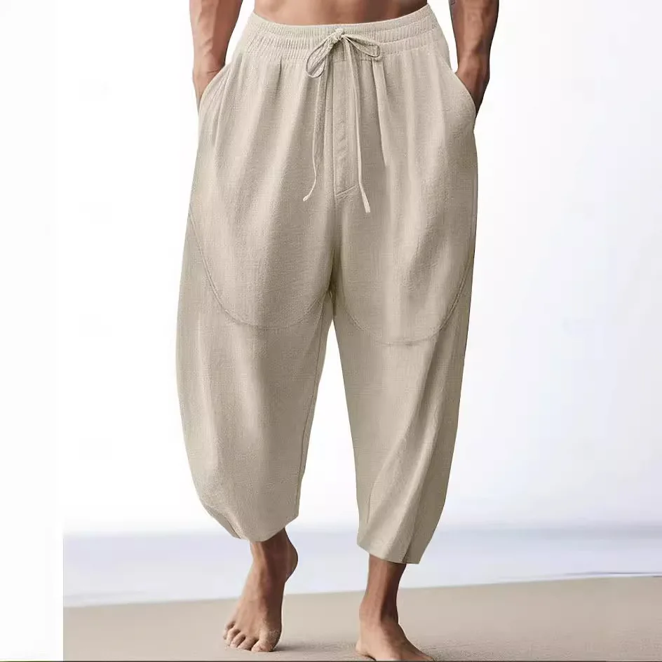 

Casual men's tethered trousers