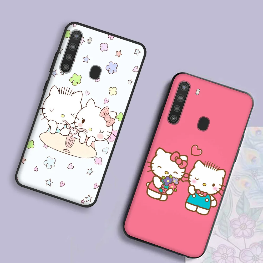 Dear Daniel และ Kitty สําหรับ Xiaomi Redmi หมายเหตุ 9 9A 9C NFC 9S 9T 11T 10T Pro โทรศัพท์สีดํากรณี